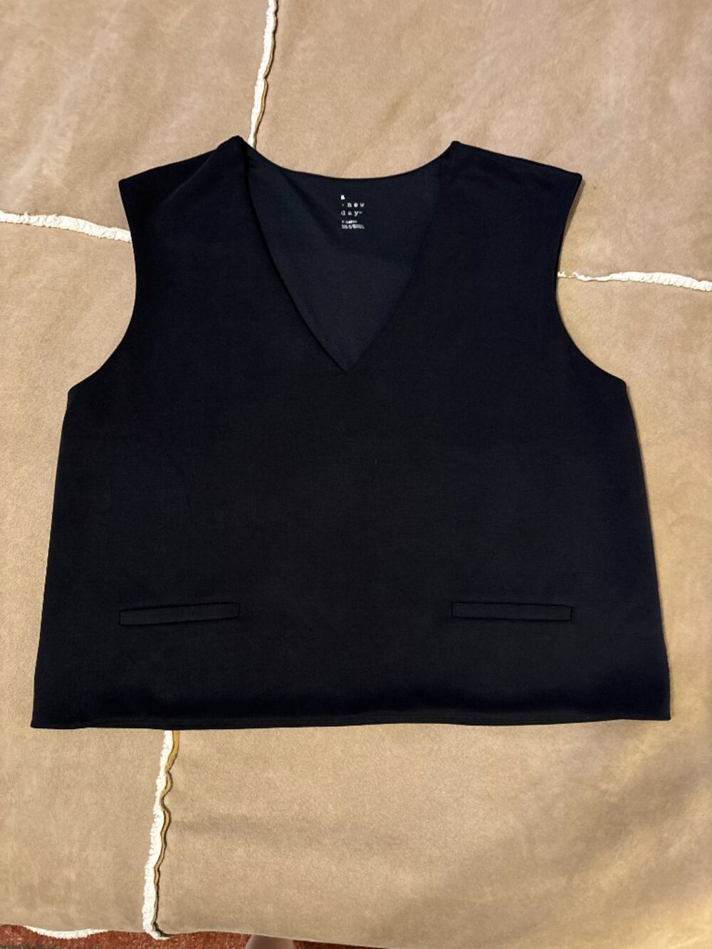 A New Day Tank Black - XL